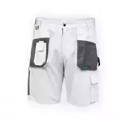 Safety shorts size XL/56, white, 190g/m2