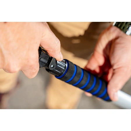 Telescopic cleaning brush, solar panel brush DEDRA 2001A80, telescopic 150–350 cm