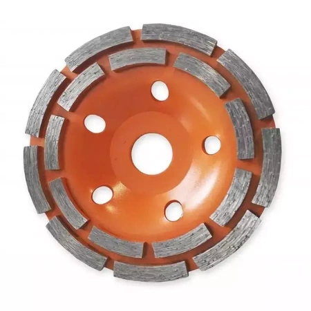 DEDRA HP041 Diamond Grinding Disc with Double Segments 125 mm/22.2mm DYNAMIC