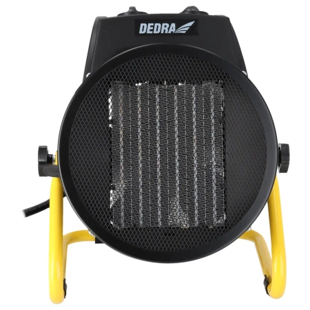 DEDRA DED9932B Електрически нагревател PTC 5,0kW, 400V, кръгъл, черен DEDRA DED9932C Керамичен нагревателен елемент