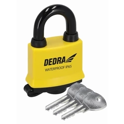 Waterproof padlock in 45mm cover, DEDRA 11U171
