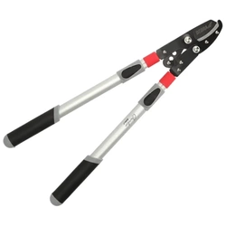 Foarfeca nicovală pentru crengi, cu transmisie, mâner telescopic