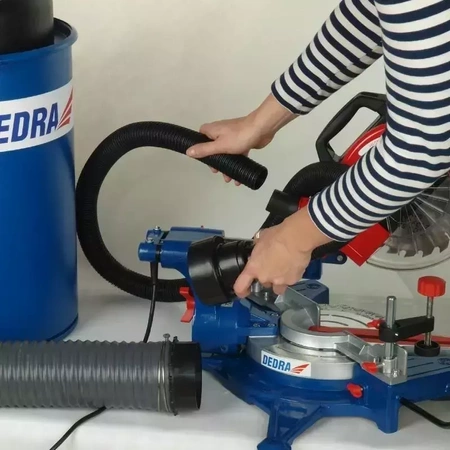 Мобилна машина за извличане на стружки DEDRA DED7833 1100W, 70L