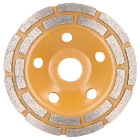 Disc diamantat pentru șlefuire DEDRA HP040 cu segmente duble 115mm/22,2mm DYNAMIC