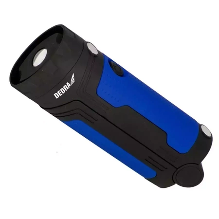 Lampa, 2 W LED COB + 0,5 W LED, 150 lūmeni, saliekama, magnēts, ar baterijām