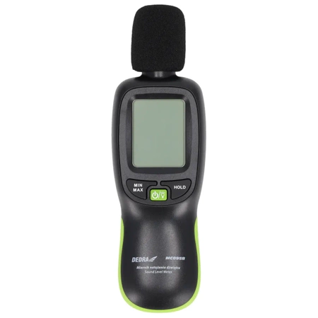 Miernik natężenia dźwięku, decybelomierz, sonometr DEDRA MC0958