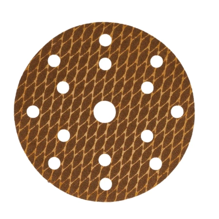 Anti-clog sanding discs 150mm, #100, Velcro, set of 5pcs, DED7982R03