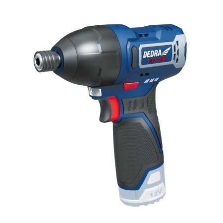 Akumulátorový rázový šroubovák 12V DEDRA MAUS DED7333, 120Nm, 2700 RPM