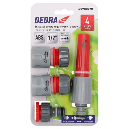 Egyszerű szabályozható szórófej - készlet 4db