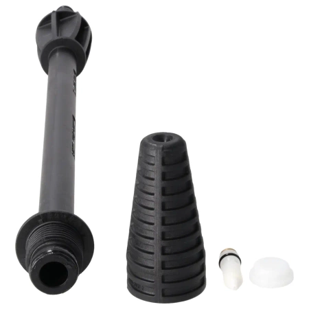 Turbo lance with rotating nozzle