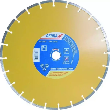 LASER Diamond cutting disc 180 mm/22,2