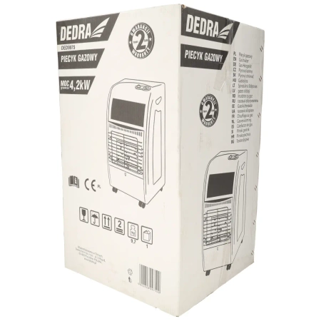 Plynový ohrievač 4,2kW