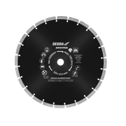 Tarcza do cięcia betonu, tarcza do betonu 400x25,4 mm, 100 m/s, DEDRA HP2176A