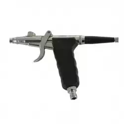 Dual action airbrush