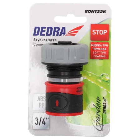 Kiirliitmik 3/4" SOFT, kaart GARDEN DEDRA 80N122K