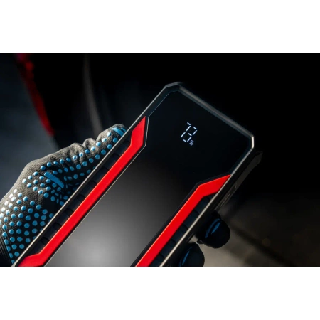 Power-bank ar dzinēja startēšanas funkciju DEDRA DEPP1201, Li-Ion 12000mAh, LCD displejs