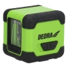 Cross-line laser, green + laser rangefinder 40m - set MC0920