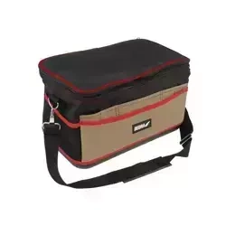 Tool bag with plastic bottom