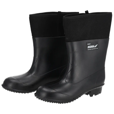 Felt and rubber PVC boots, size 39