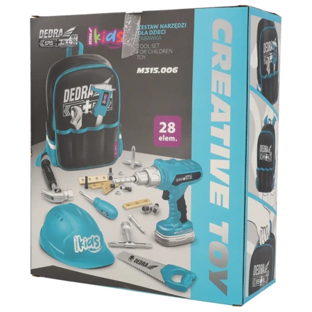 Komplet igrač 28pcs izvijač, nahrbtnik, orodje, DEDRA M315.006