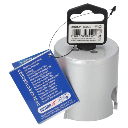 DEDRA TCT универсальная пила 08X065 65 мм 5/8''