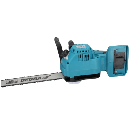 Akumulatorska verižna žaga 16", 2x 18V, DEDRA SAS+ALL DED7184V, vodilna tirnica 16"