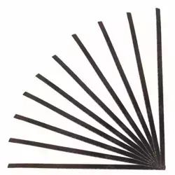Spare blades for wood 125mm, for 1222, 10 pcs