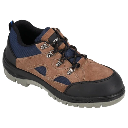 Pantofi de protectie P2, din piele intoarsa, marime: 37, cat.S1 SRC