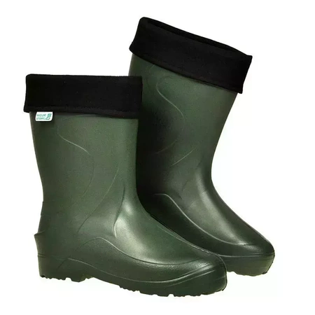 Mens light warm EVA wellington boots, size 40