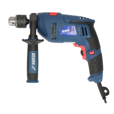 Udarni vrtalnik DEDRA DED7958K 700W, 0-2300 vrt/min, 13mm vpenjalni ključ