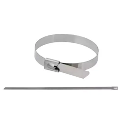 Upínací pásek z nerezové oceli,  7.9x680mm, SS304, 5