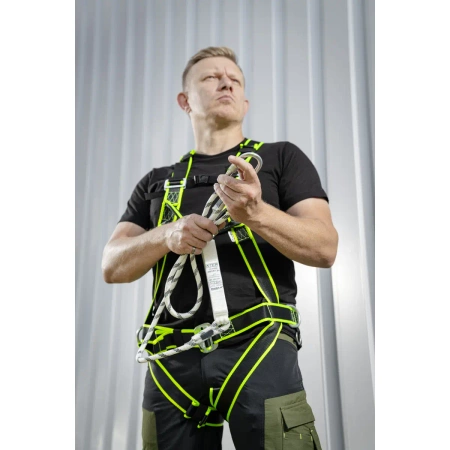 Safety harness, 1back+1front anchorage point, set