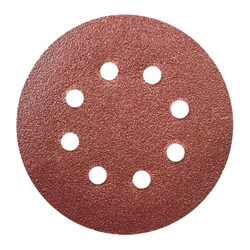 Šlifavimo diskas 125 mm, 150 gr, lipukas, kompl. 5 vnt.