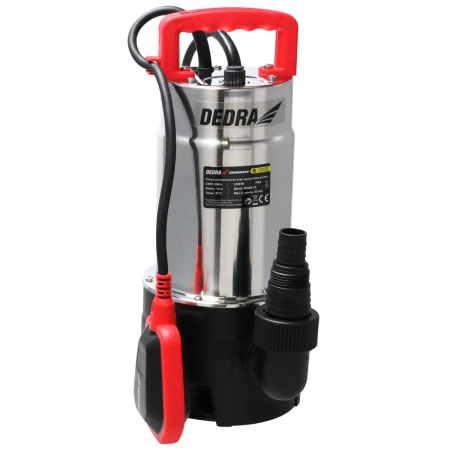 Pompa submersibilă INOX pentru apă curată și murdară Garden DEDRA DED8847X, 1000W