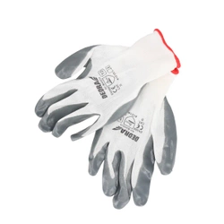 DEDRA BH1011-12 защитные перчатки с нитриловым покрытием (пара)