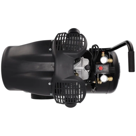 Sprężarka, kompresor 50L PANSAM A077060 olejowy dwutłokowy w układzie V 2300W 8 bar