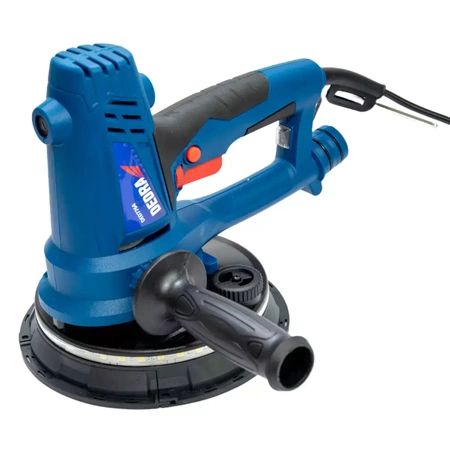 DEDRA DED7764 750 W rokas slīpmašīna, 180 mm disks, drywall, ar putekļu nosūcēju