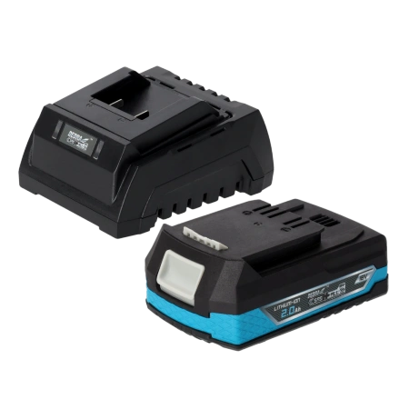 DEDRA SAS+ALL starter set DED7025 2.0Ah battery DED7032 + charger DED7038