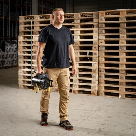 Elektrikütteseade 2,0kW, ümmargune, must DEDRA DED9930B