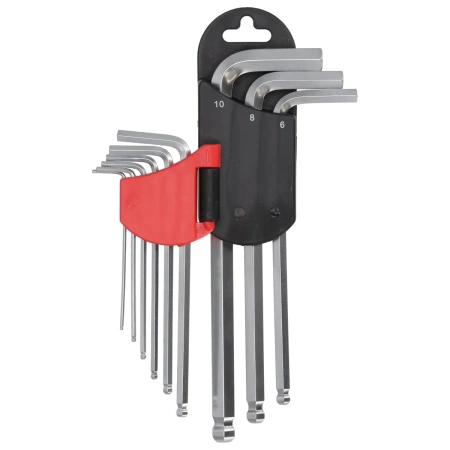 Ball hex key set long