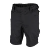 Work shorts with spandex, short work pants, DEDRA BH33ST-L, size L, fabric weight 220g/m2, gray