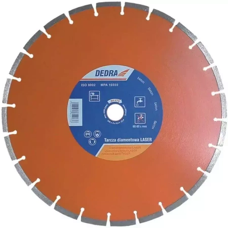 LASER CONCRETE Diamond cutting disc 350 mm/25,4