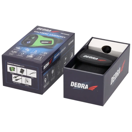 Dalmierz laserowy, monookular 1000m DEDRA MC0940