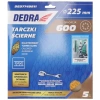 Ummistumisvastased lihvimiskettad 225mm, #600, Velcro, 5 tk komplekt, DEDRA DED7749R11