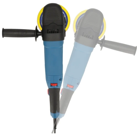 Polerka mimośrodowo-rotacyjna, elektryczna, DEDRA DED7991, moc 900W, prędkość obrotowa 1500-4500 RPM, dwa wymienne pady 125/150mm