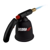 Газовая паяльная лампа с розжигом PIEZO DEDRA 31A010 пластиковый корпус