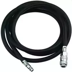 Air hose rubber 2,5m + quick connectors
