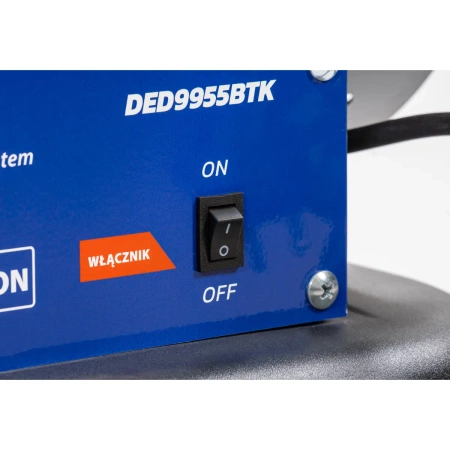 30kW eļļas sildītājs ar izplūdes gāzi un termostatu DEDRA DED9955BTK