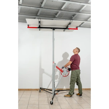 Zvedák na sádrokartonové a OSB desky 140-325 cm DEDRA N1105, zdvih 140-325 cm, nosnost 68 kg