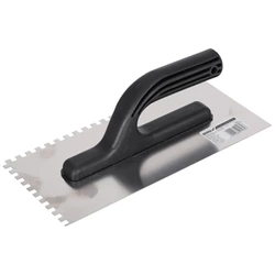 Nazubljena gladilica 6*6, nehrđajući čelik 270x130mm,